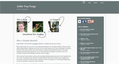 Desktop Screenshot of littletinyfrogs.com